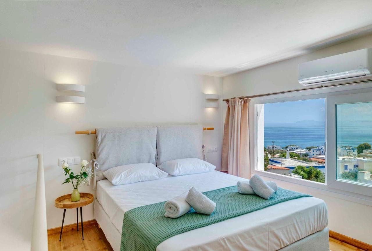 Villa Alba In Syros With Private Jacuzzi Azolimnos Dış mekan fotoğraf