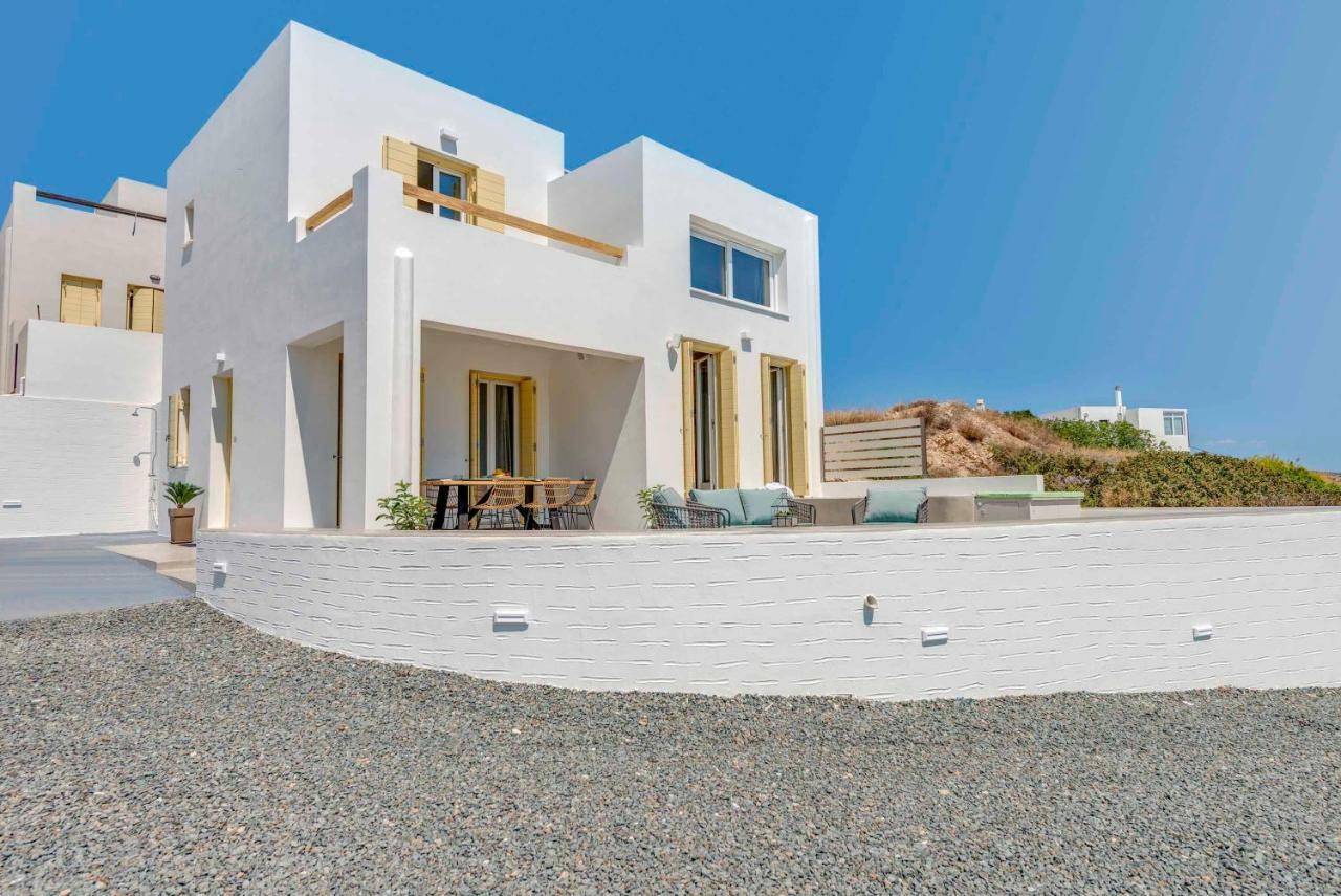 Villa Alba In Syros With Private Jacuzzi Azolimnos Dış mekan fotoğraf